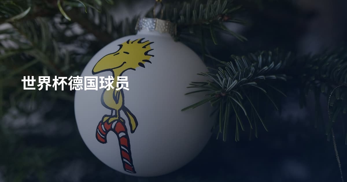 世界杯德国球员
