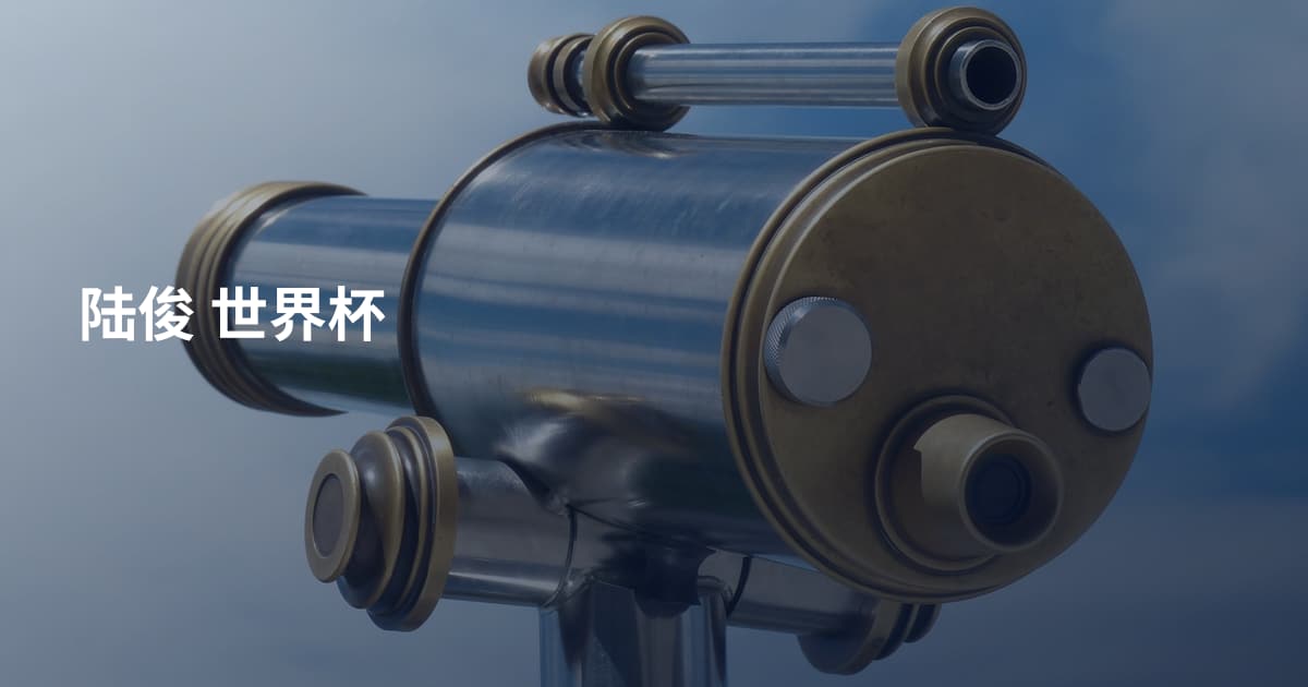 陆俊 世界杯