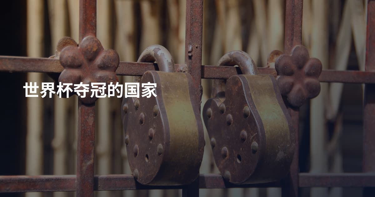 世界杯夺冠的国家