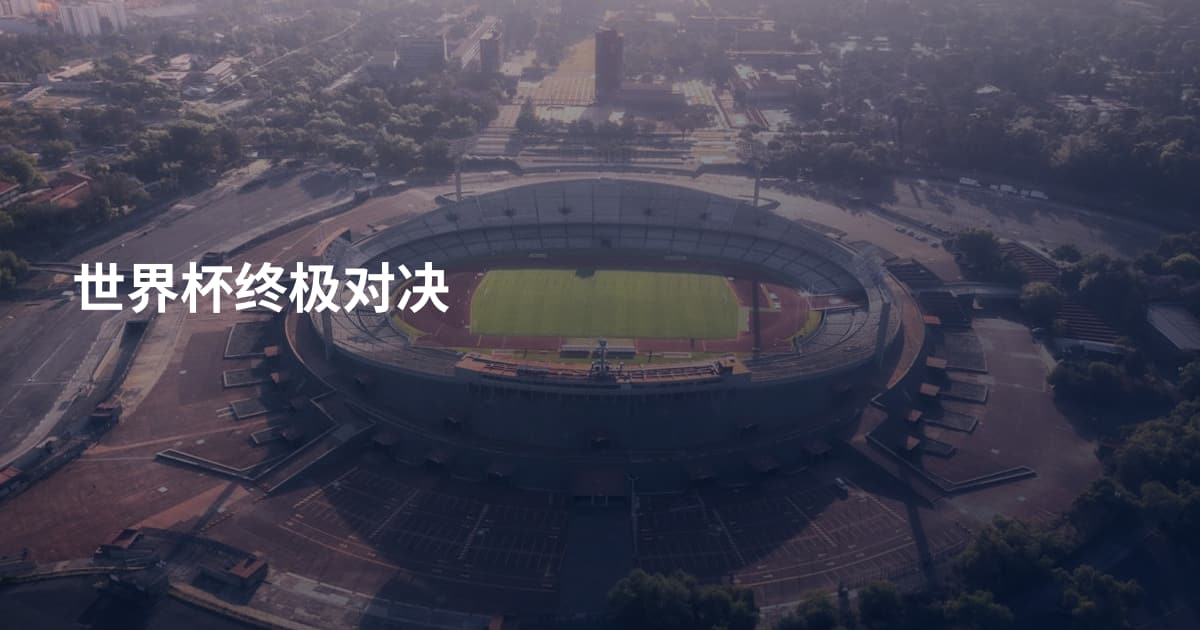 世界杯终极对决