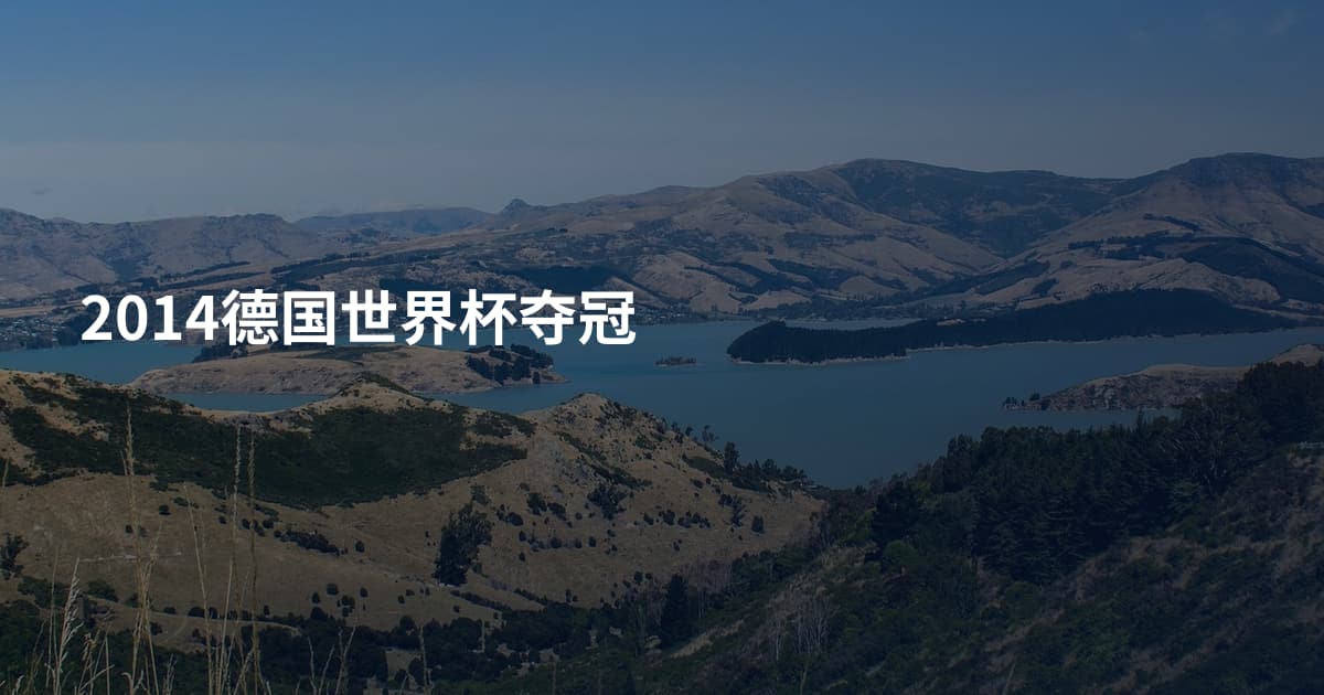 2014德国世界杯夺冠