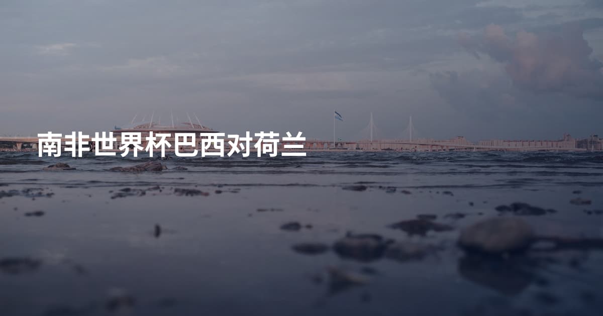 南非世界杯巴西对荷兰