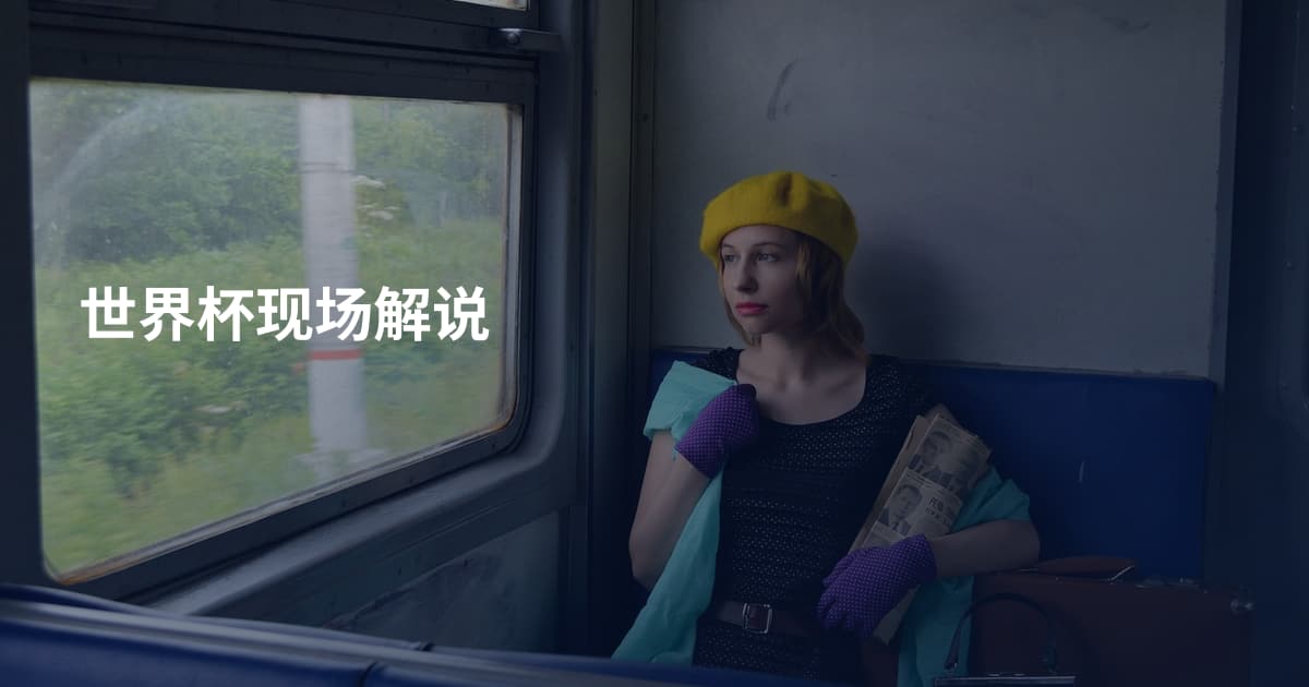 世界杯现场解说