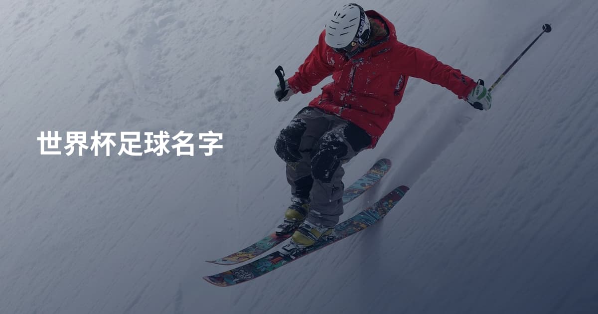 世界杯足球名字