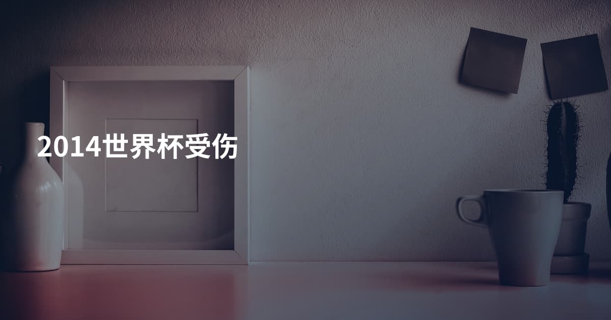 2014世界杯受伤