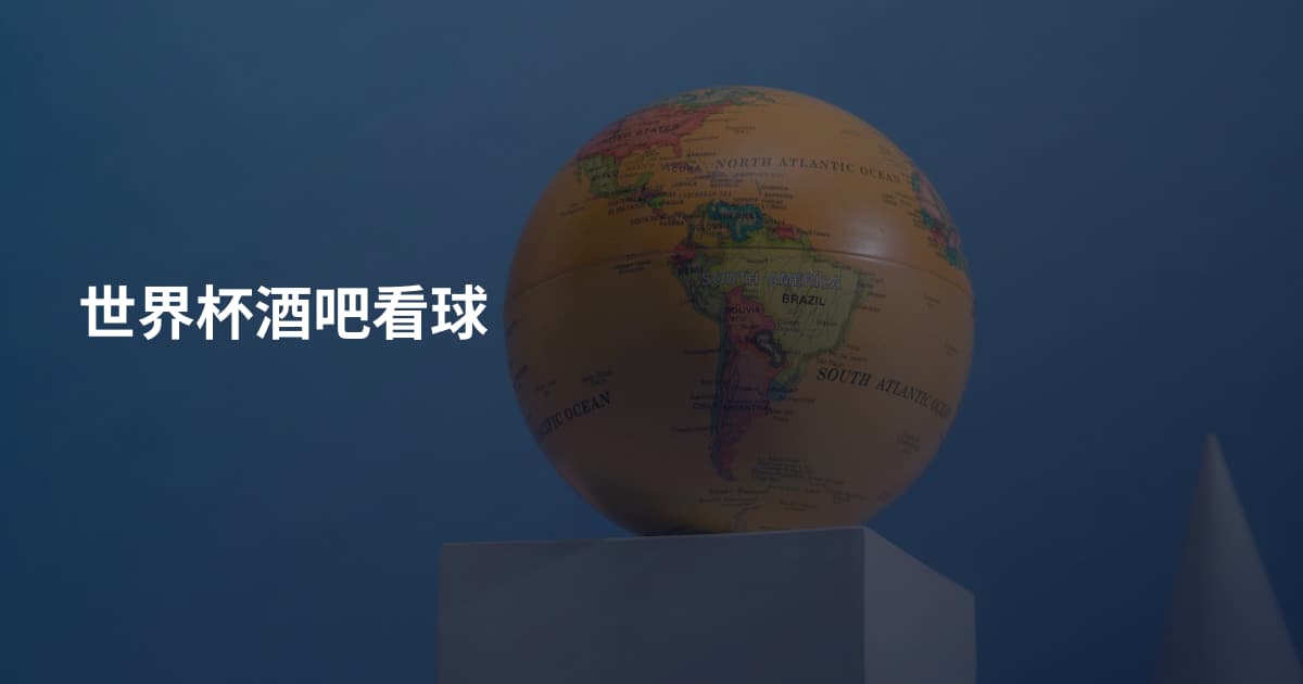 世界杯酒吧看球