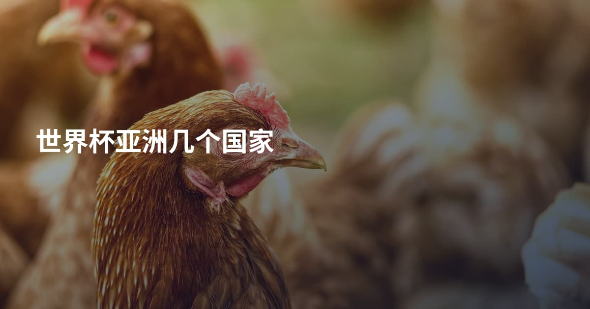 世界杯亚洲几个国家