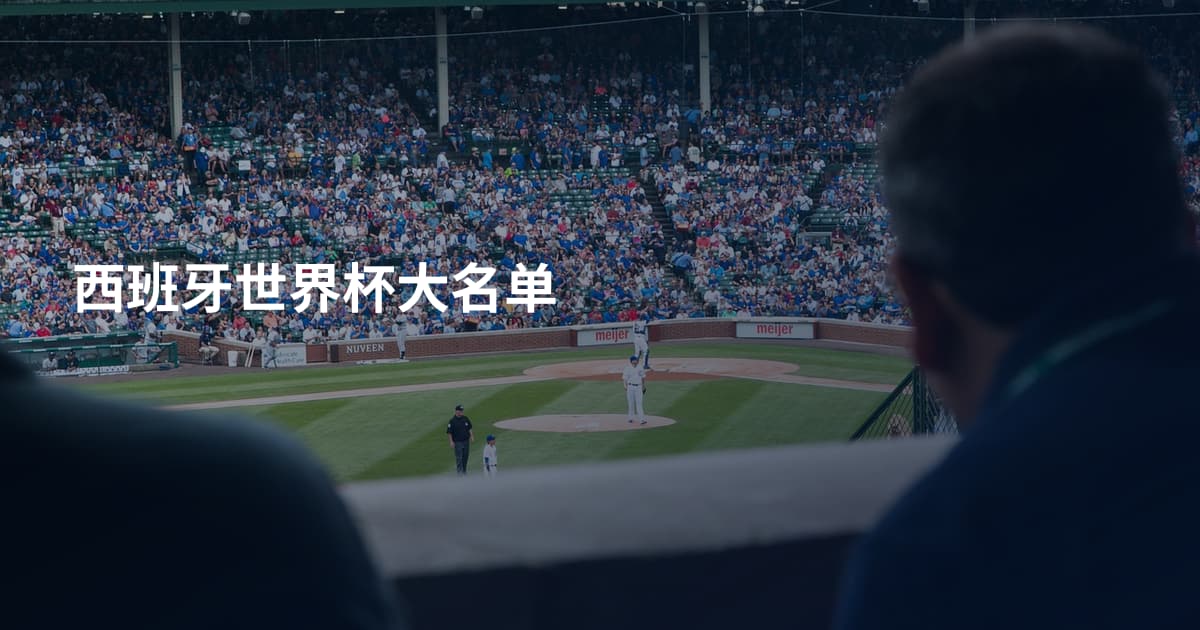 西班牙世界杯大名单