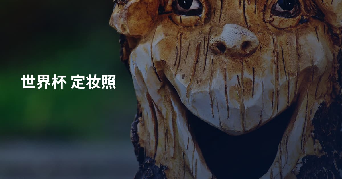 世界杯 定妆照