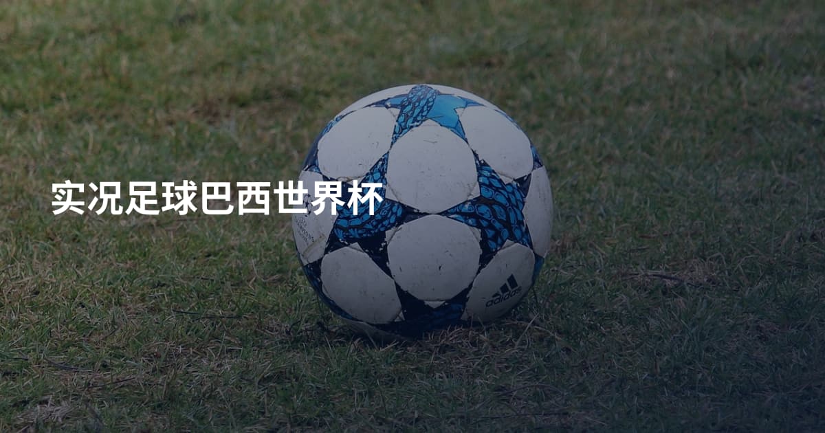 实况足球巴西世界杯