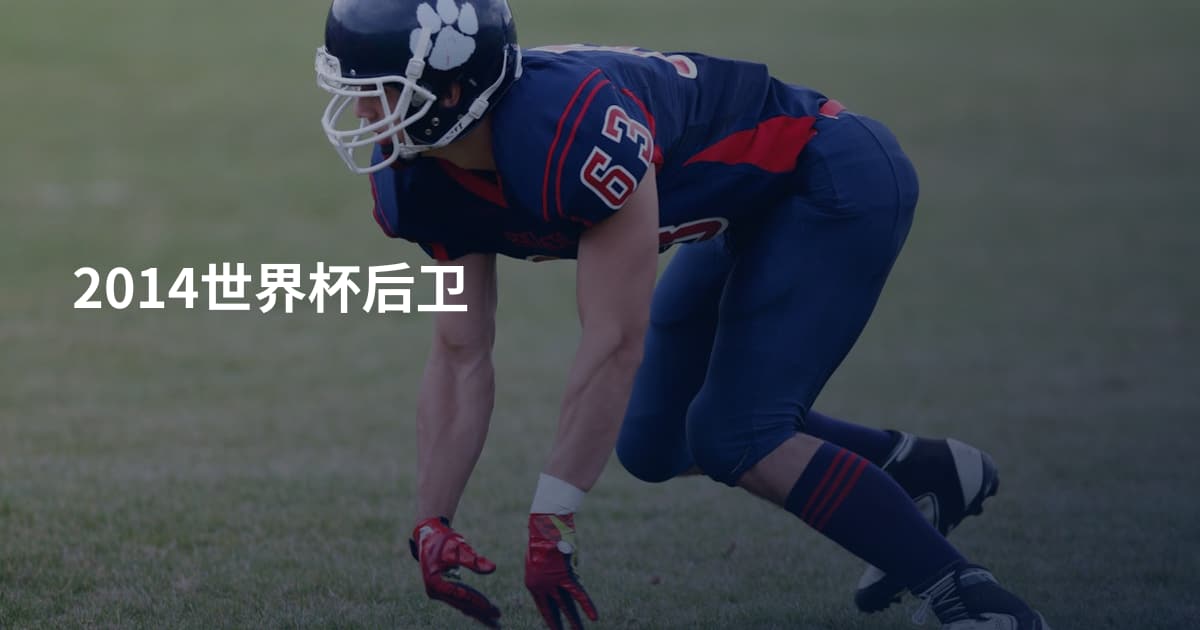 2014世界杯后卫