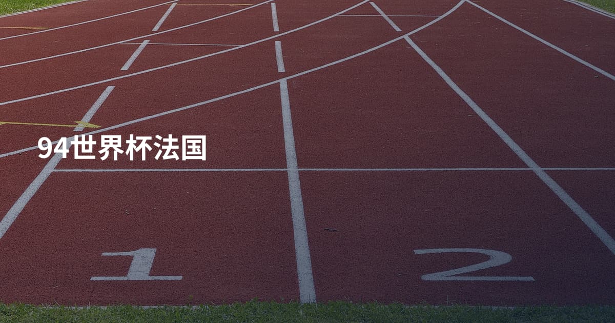 94世界杯法国