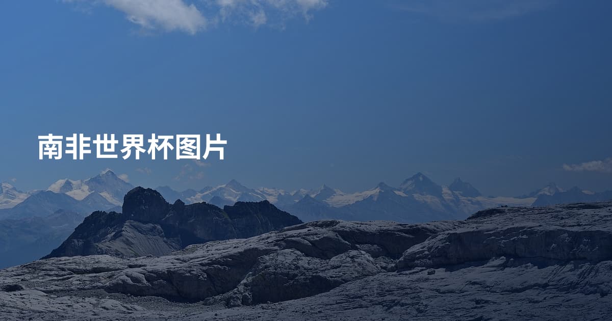 南非世界杯图片