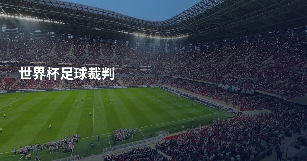 世界杯足球裁判