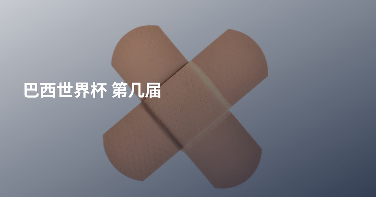 巴西世界杯 第几届