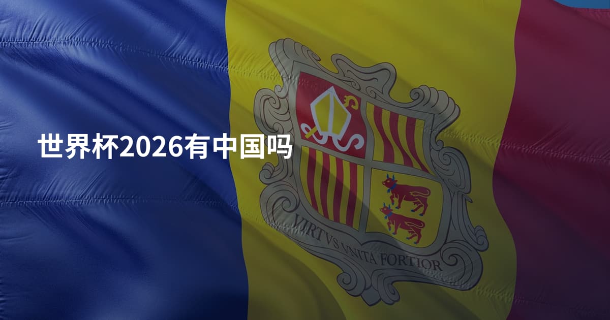 世界杯2026有中国吗