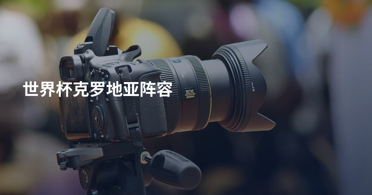 世界杯克罗地亚阵容