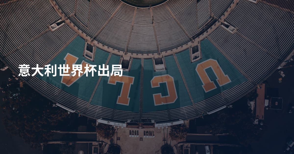 意大利世界杯出局