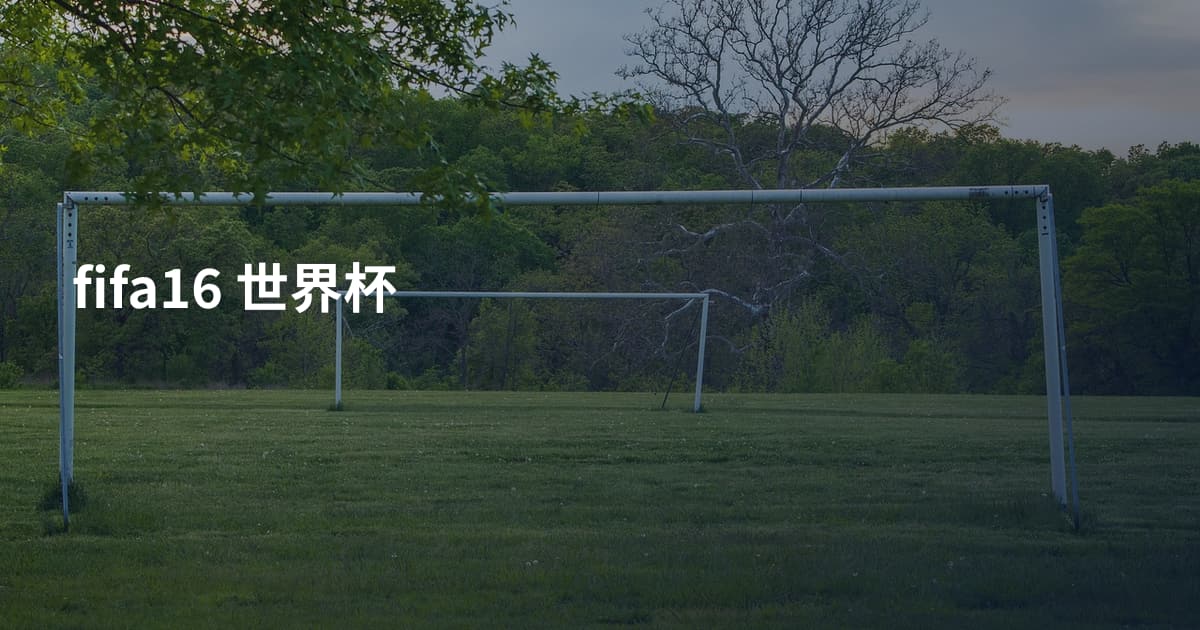 fifa16 世界杯