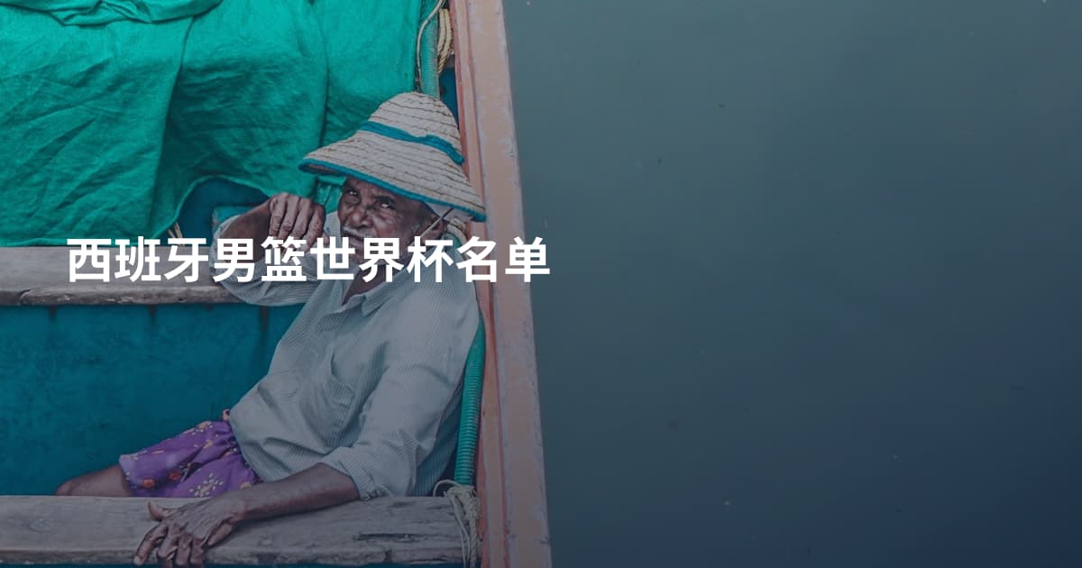 西班牙男篮世界杯名单