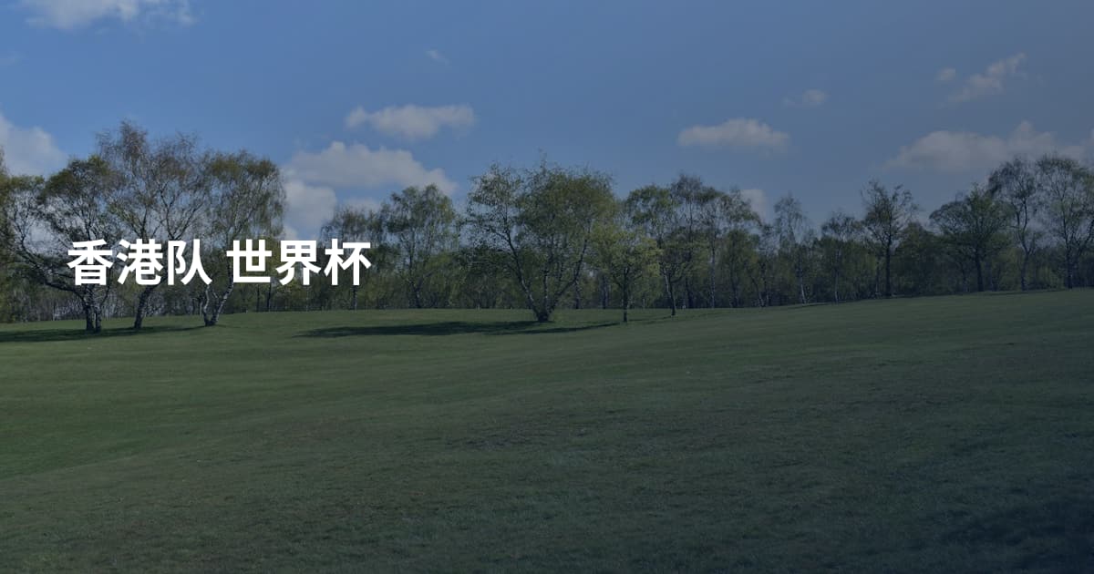 香港队 世界杯