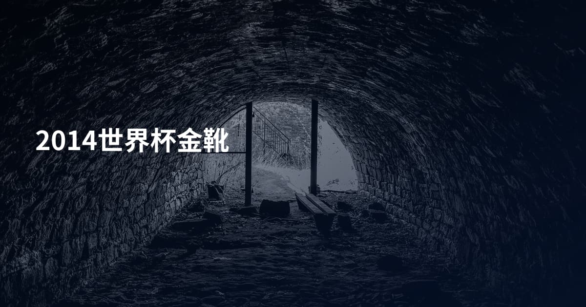 2014世界杯金靴
