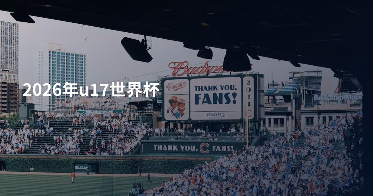 2026年u17世界杯