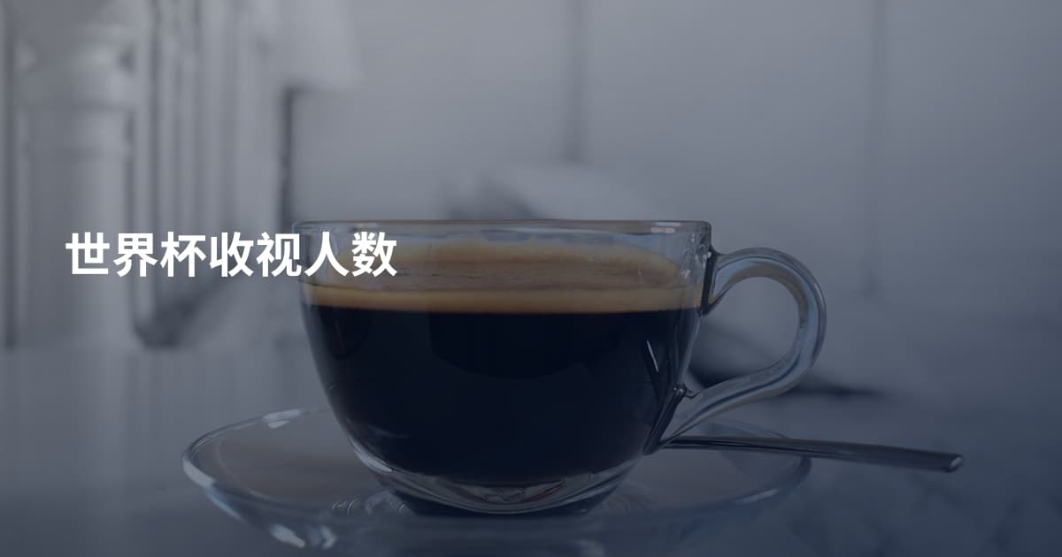 世界杯收视人数