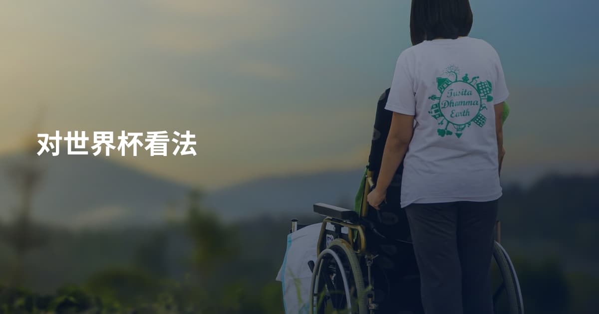 对世界杯看法