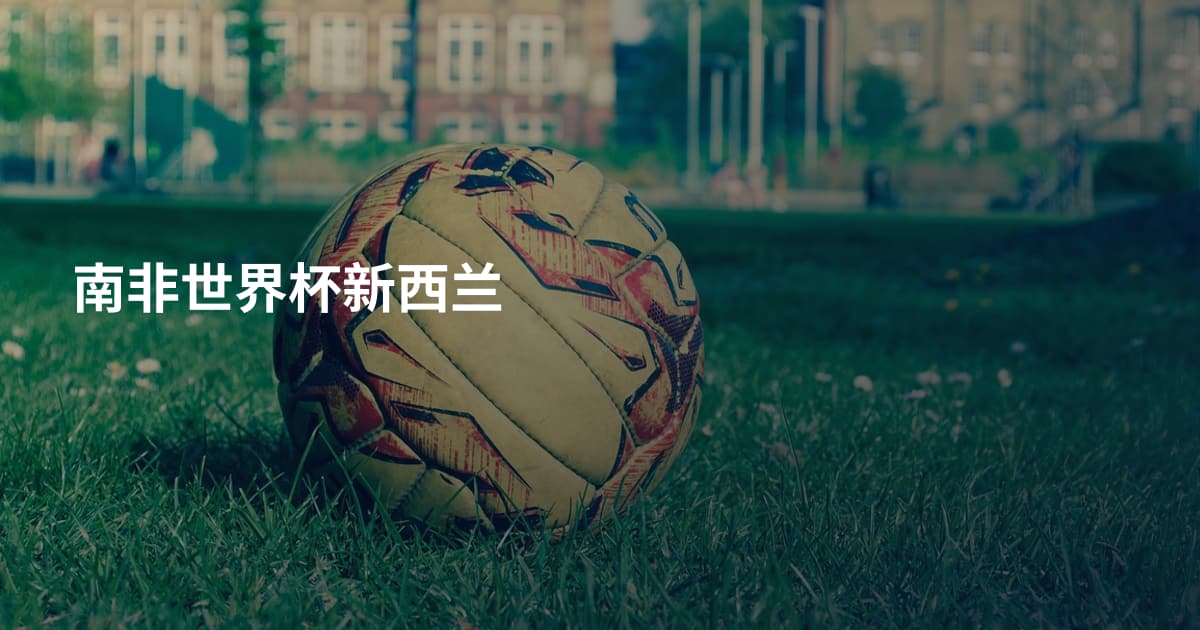 南非世界杯新西兰
