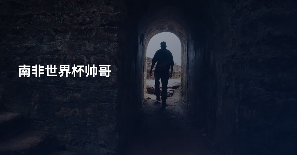南非世界杯帅哥