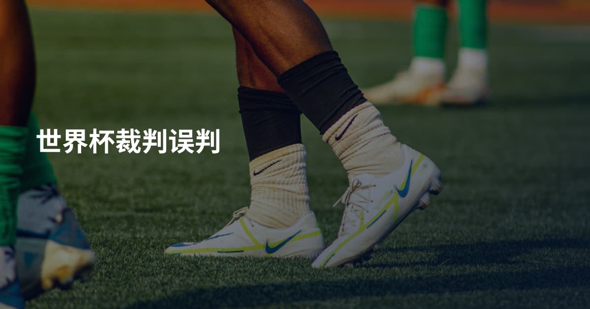 世界杯裁判误判