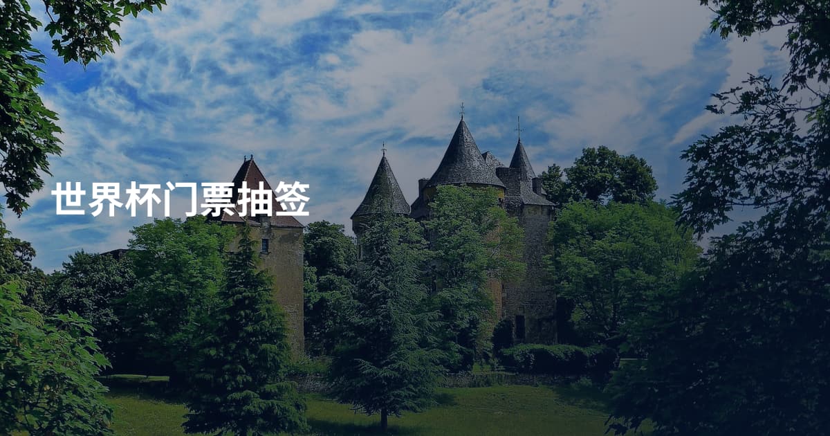 世界杯门票抽签