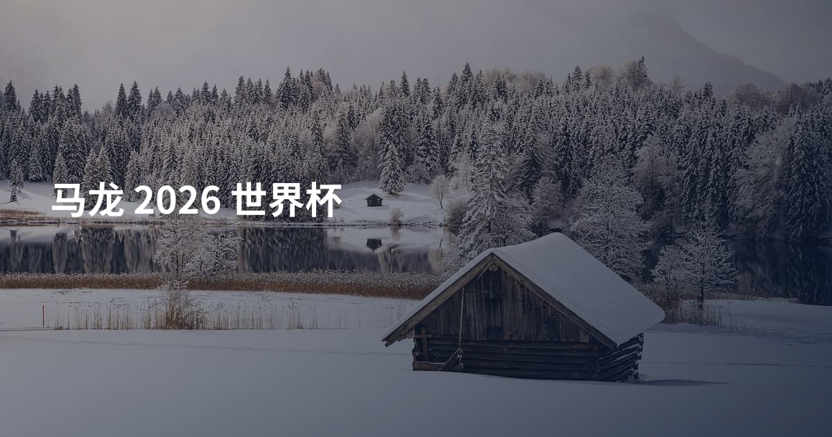 马龙 2026 世界杯