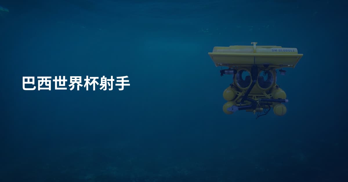 巴西世界杯射手