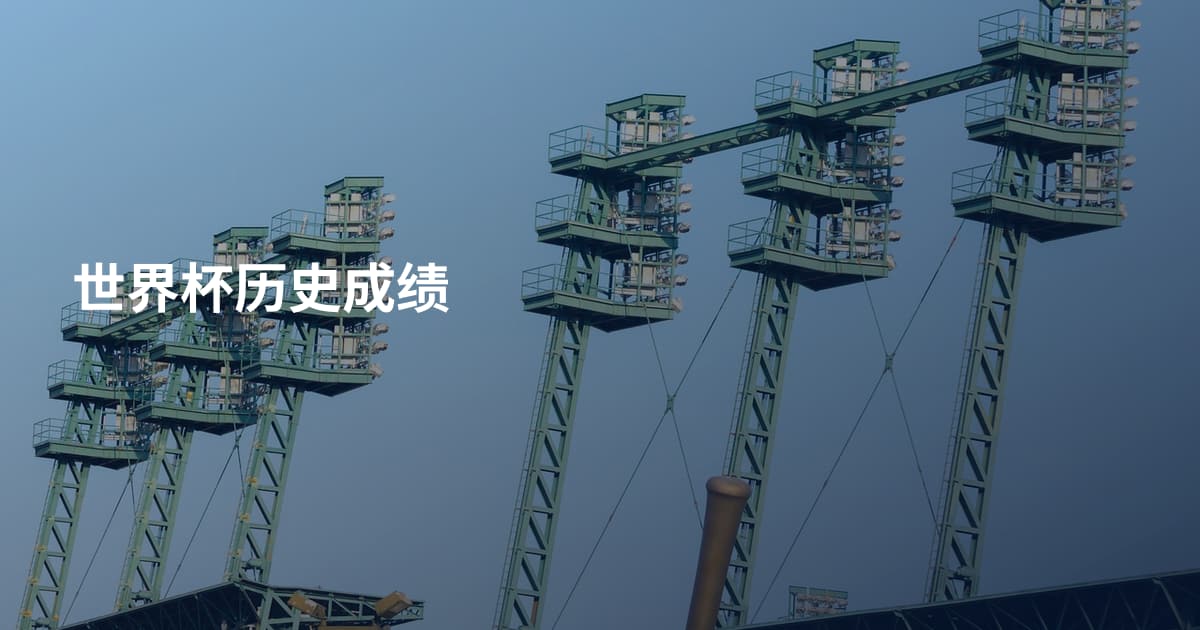 世界杯历史成绩