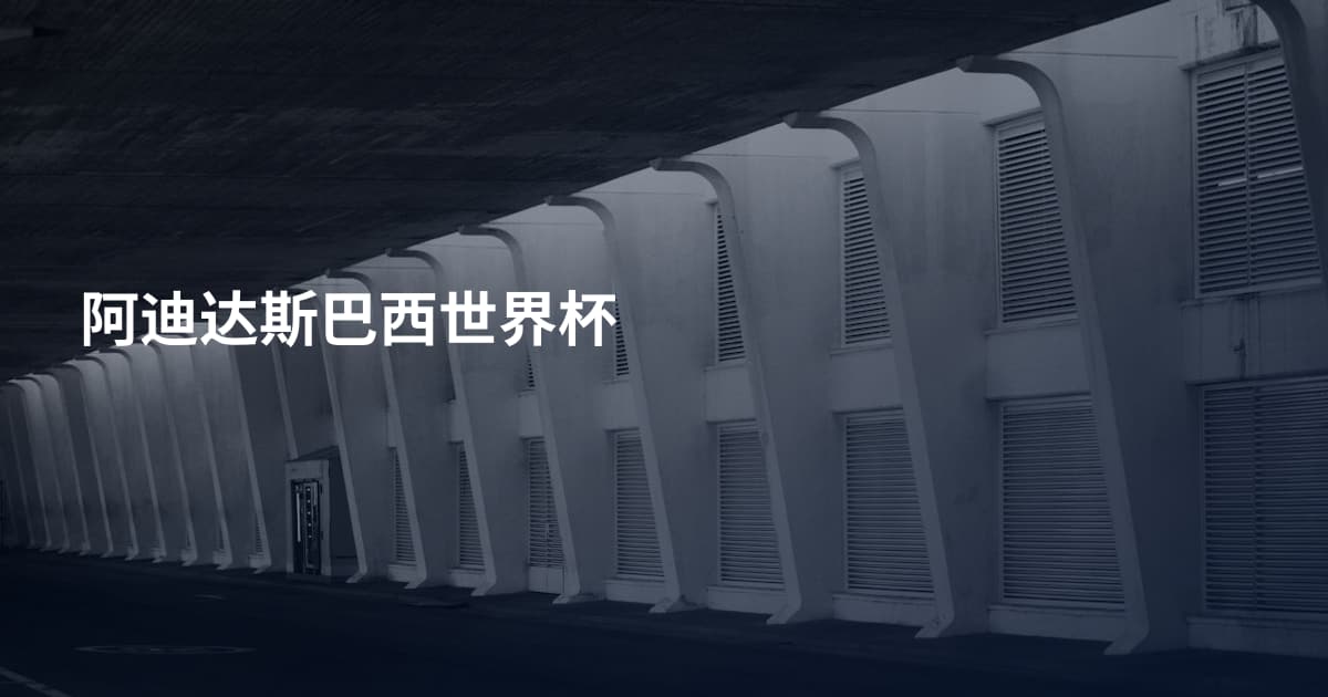 阿迪达斯巴西世界杯