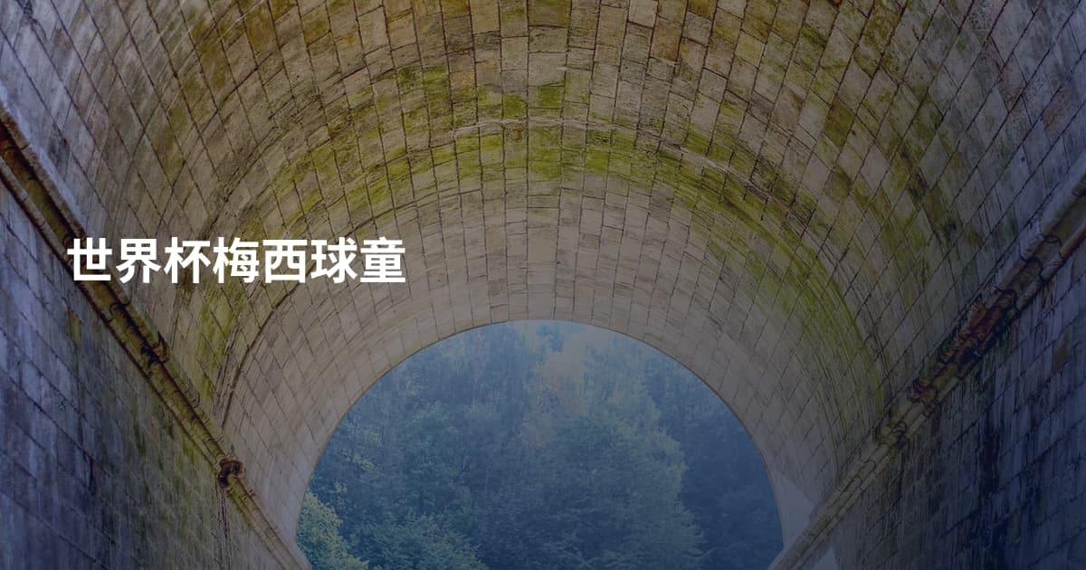 世界杯梅西球童