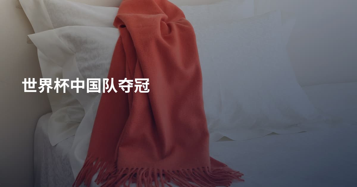 世界杯中国队夺冠