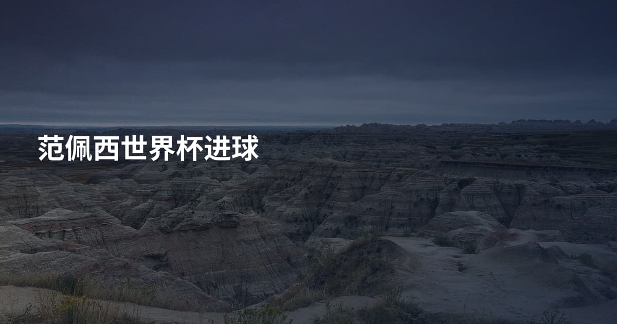 范佩西世界杯进球