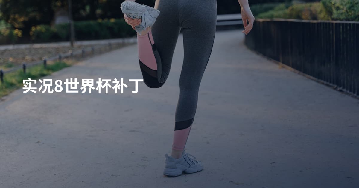 实况8世界杯补丁
