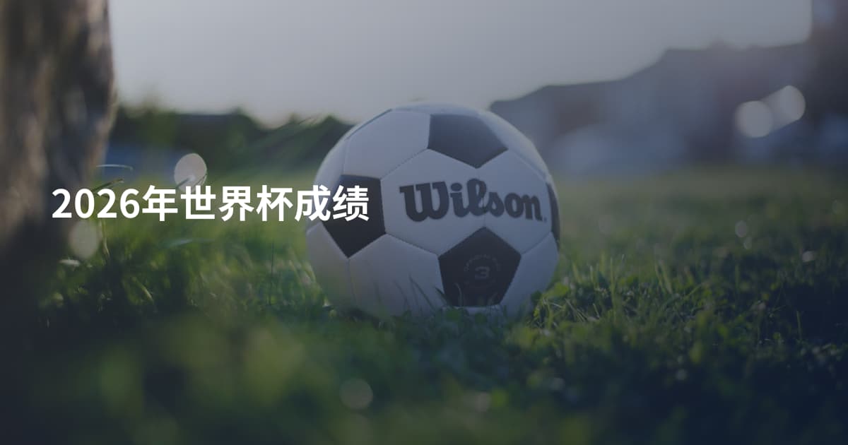 2026年世界杯成绩