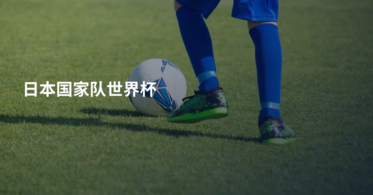 日本国家队世界杯