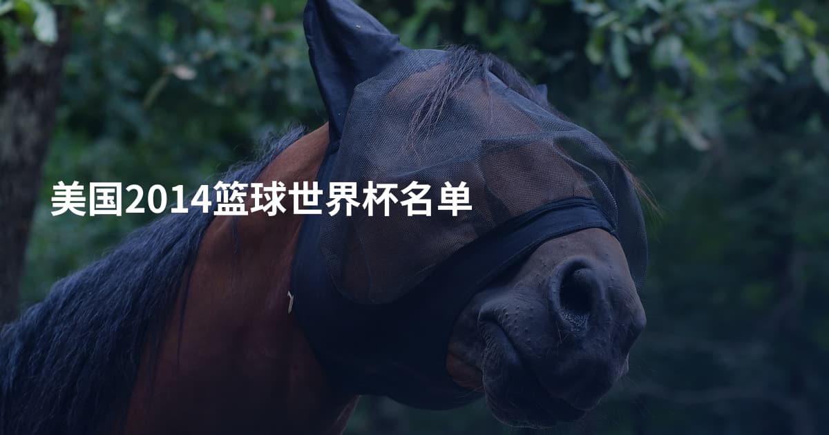 美国2014篮球世界杯名单