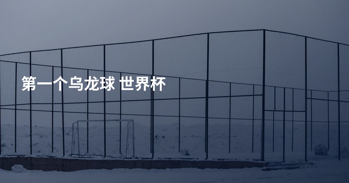 第一个乌龙球 世界杯