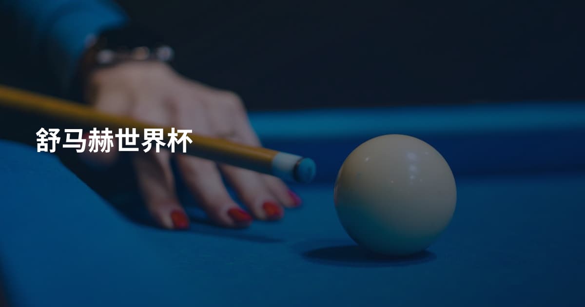 舒马赫世界杯