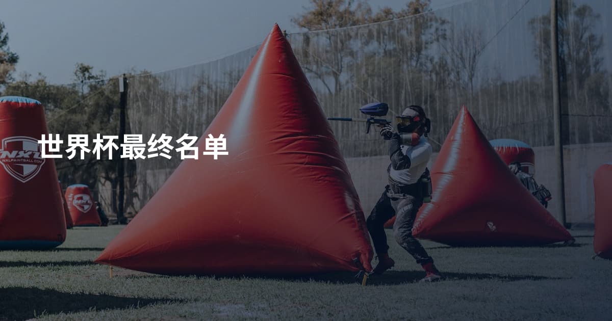 世界杯最终名单
