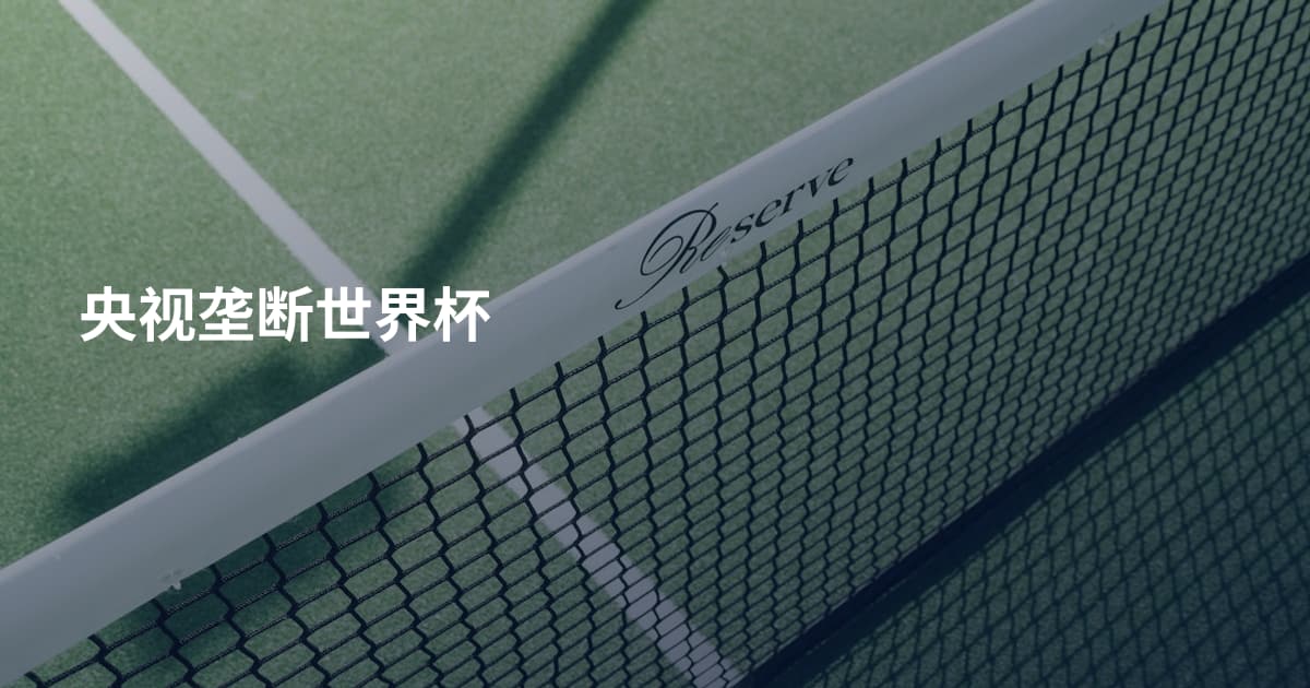 央视垄断世界杯