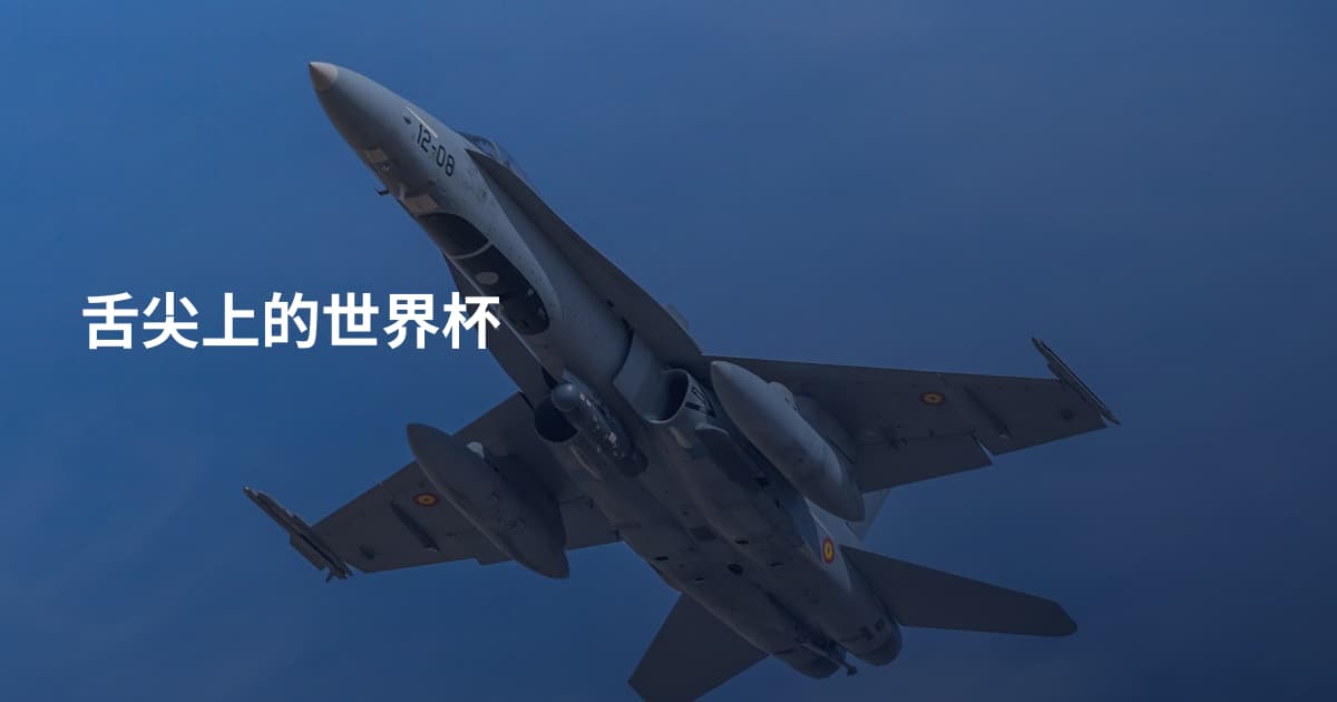 舌尖上的世界杯