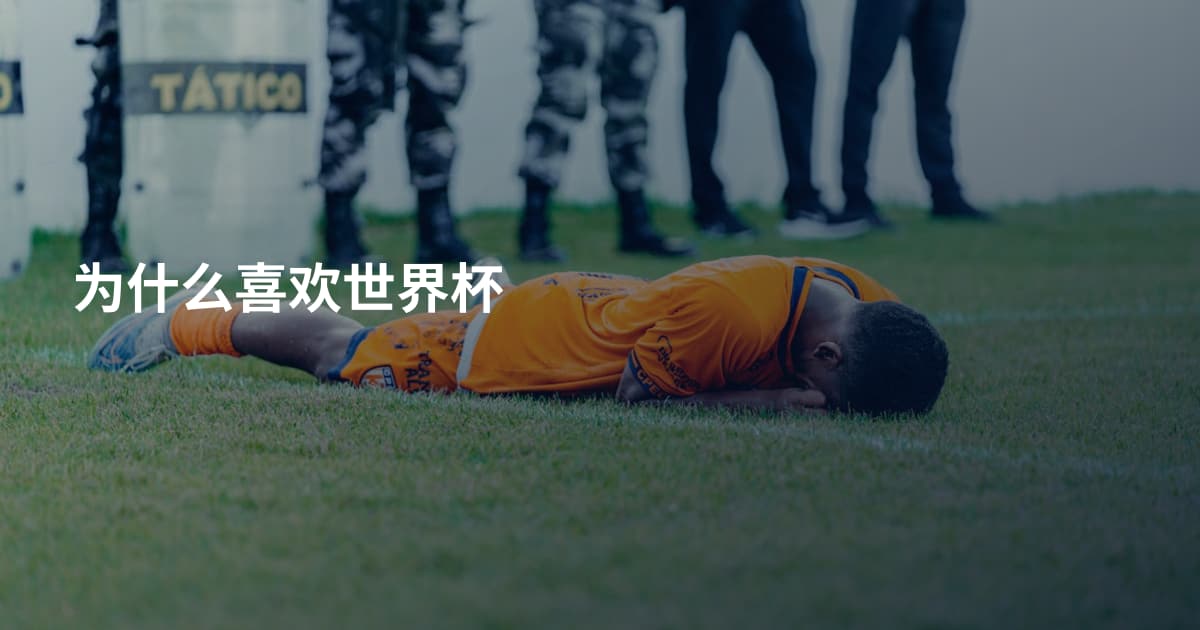 为什么喜欢世界杯